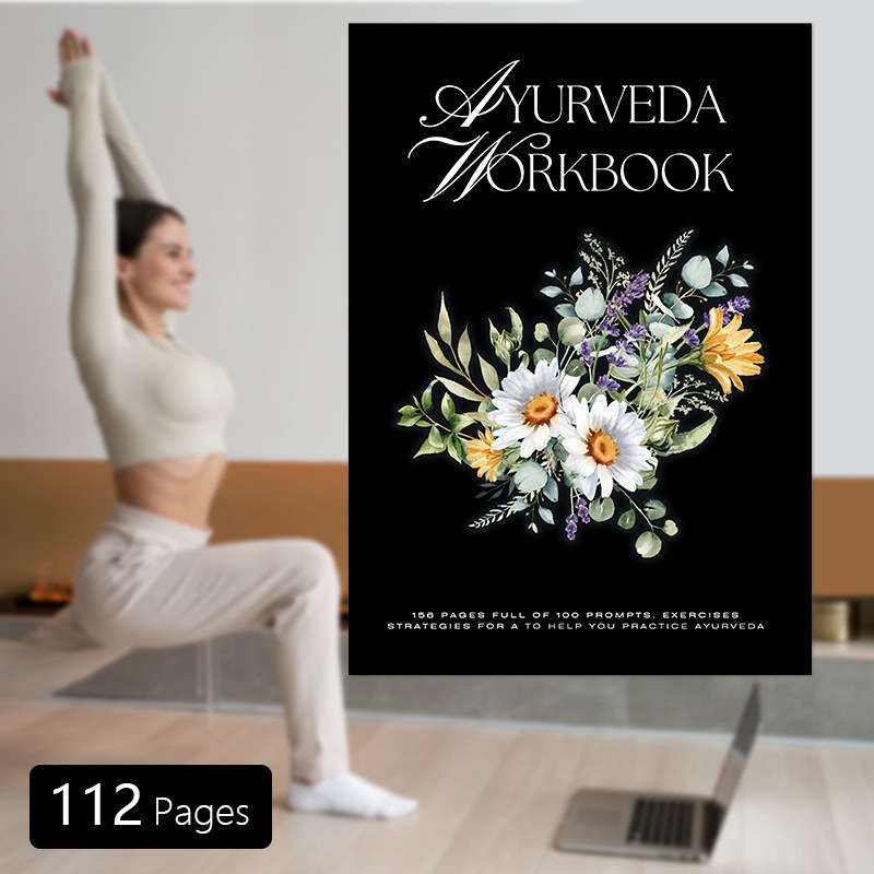 Health Wellness Planner - Neues YURVEDA ORKBOOS Ayurveda Wellness-Tagebuch Yoga-Gesundheitspraxis-Leitfaden
