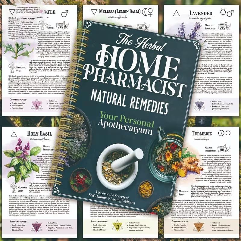 Your Health Wellness - Buch über Naturheilmittel: Ihr persönliches Apothekerbuch