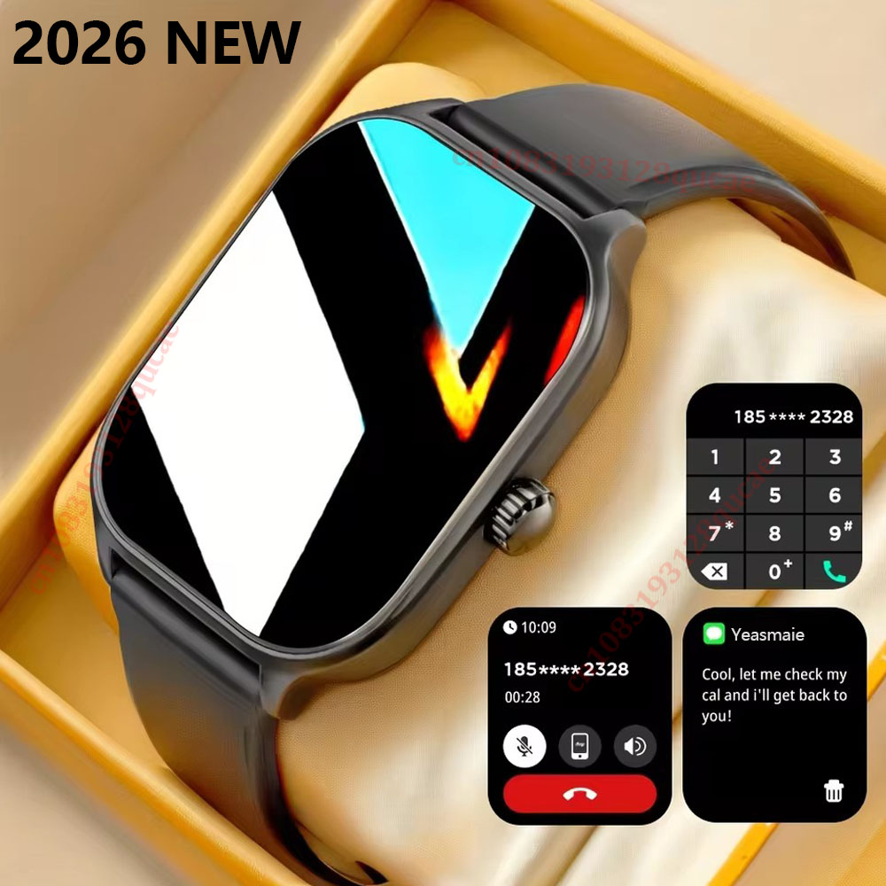 Health Wellness Trends 2026 - 2026 Neue Smartwatch Bluetooth-Anruf Nachrichtenerinnerung Gesundheitsüberwachung
