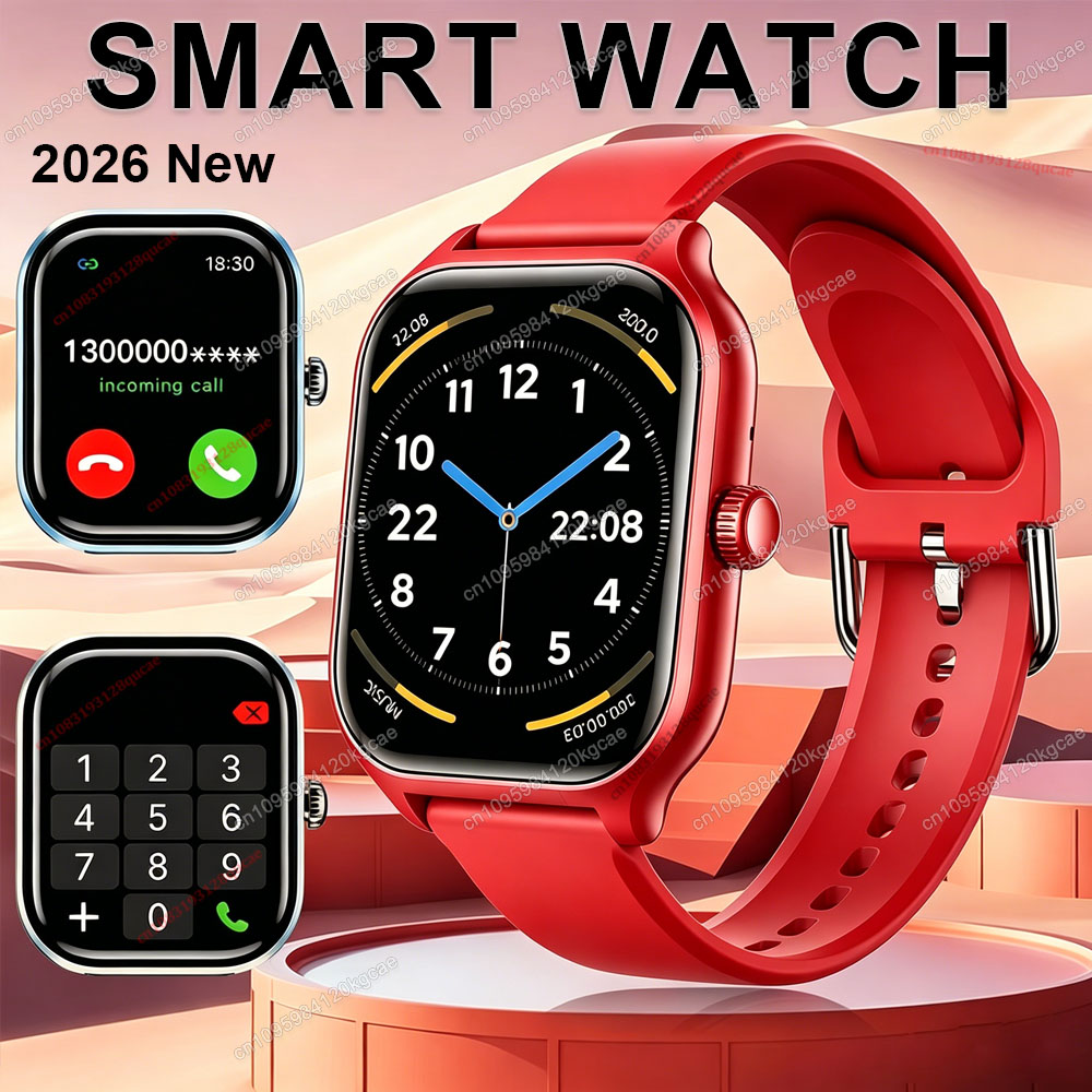 Health Wellness Trends 2026 - 2026 Neue Smartwatch Bluetooth-Anruf Nachrichtenerinnerung Gesundheitsüberwachung