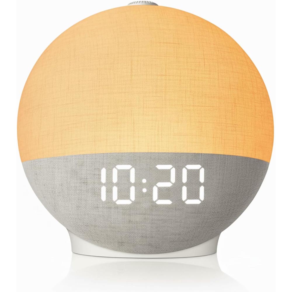 White Noise Machine Sleep - Wake Up Light Sonnenaufgang Wecker White