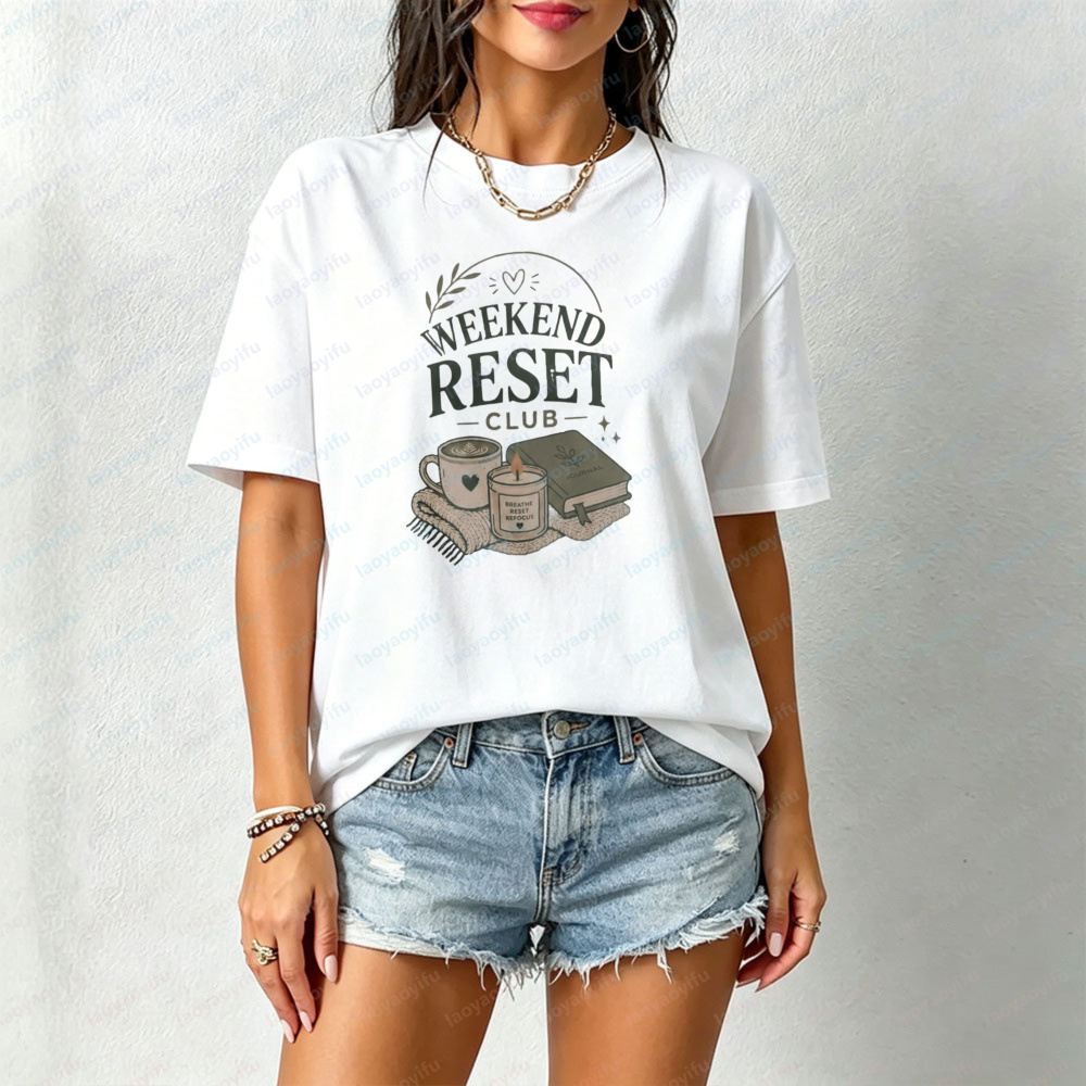 Weekend Reset Club T-Shirt Sel – Your Health Wellness Bewertung und Preis