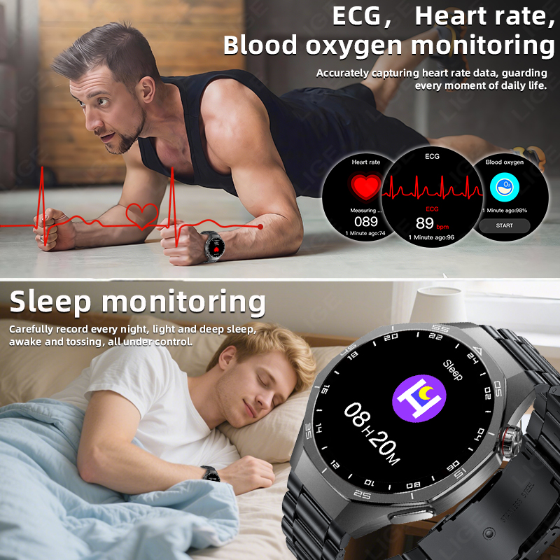 LIGE EKG Smartwatch für Androi – Health Wellness Trends 2026 Bewertung und Preis
