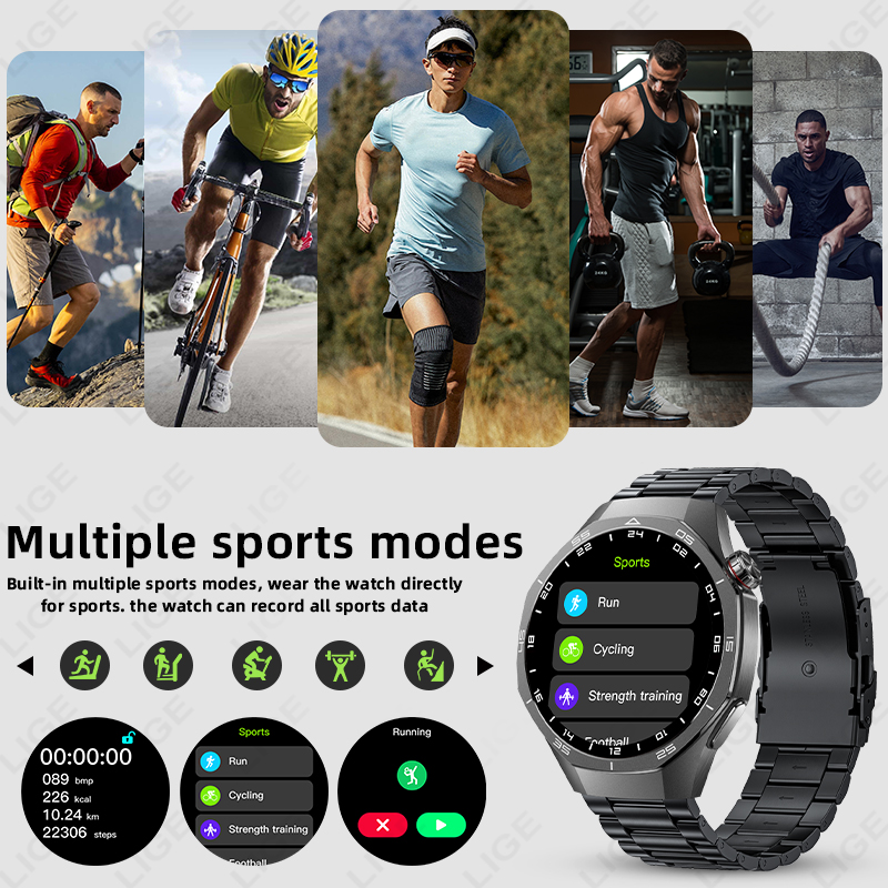 LIGE EKG Smartwatch für Androi – Health Wellness Trends 2026 Bewertung und Preis