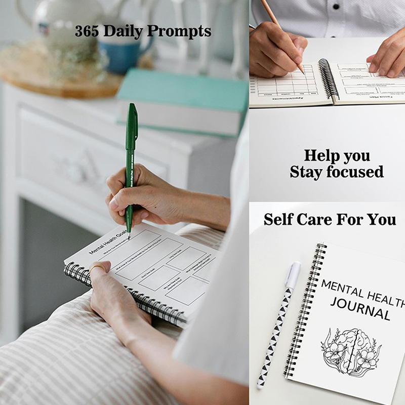 Neues Tagebuch für Psychische  – Health Wellness Planner Bewertung und Preis