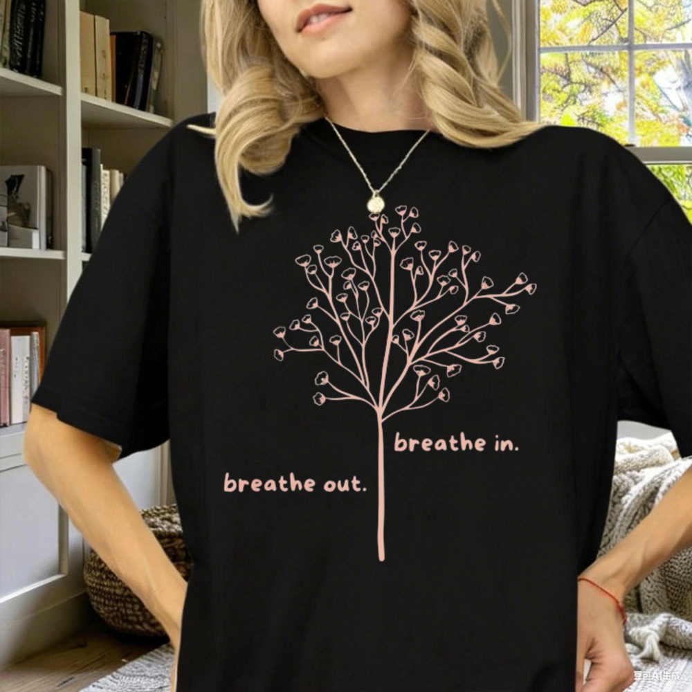Breathe in Breathe Out T-Shirt – Your Health Wellness Bewertung und Preis