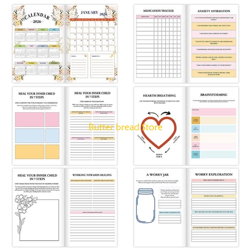 W89C Mental Health Recovery Jo – Health Wellness Planner Bewertung und Preis