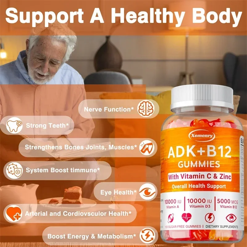 Vitamin D3 K2 + Vitamin B12-Gu – Health Wellness Gifts Bewertung und Preis