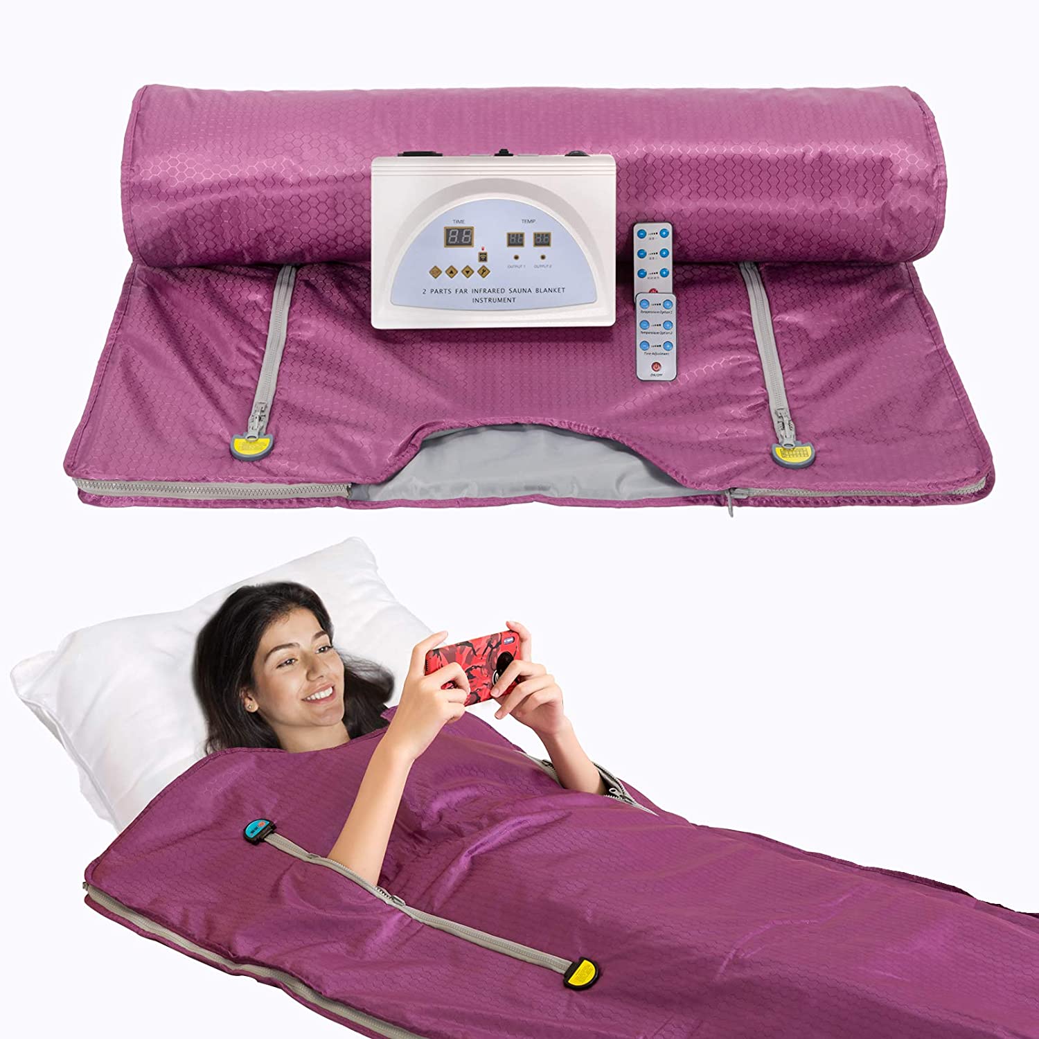 Saunadecke mit Ärmeln, digital – Sauna Blanket Infrared Bewertung und Preis