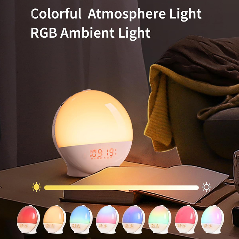 Wecklicht-Wecker mit Sonnenauf – White Noise Machine Sleep Bewertung und Preis