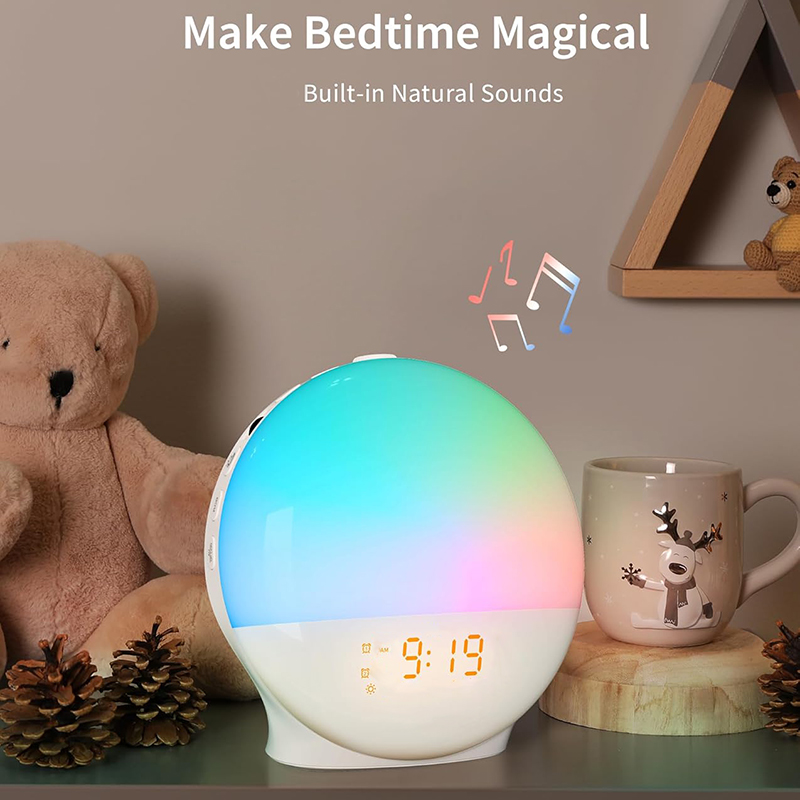 Wecklicht-Wecker mit Sonnenauf – White Noise Machine Sleep Bewertung und Preis