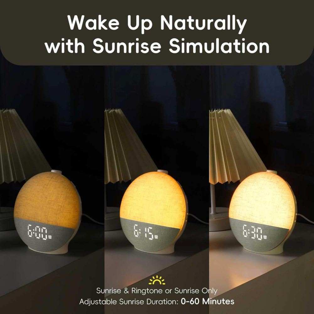 Wake Up Light Sonnenaufgang We – White Noise Machine Sleep Bewertung und Preis
